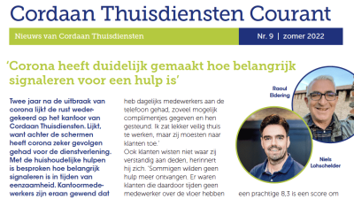 Cordaan Thuisdiensten Courant 9